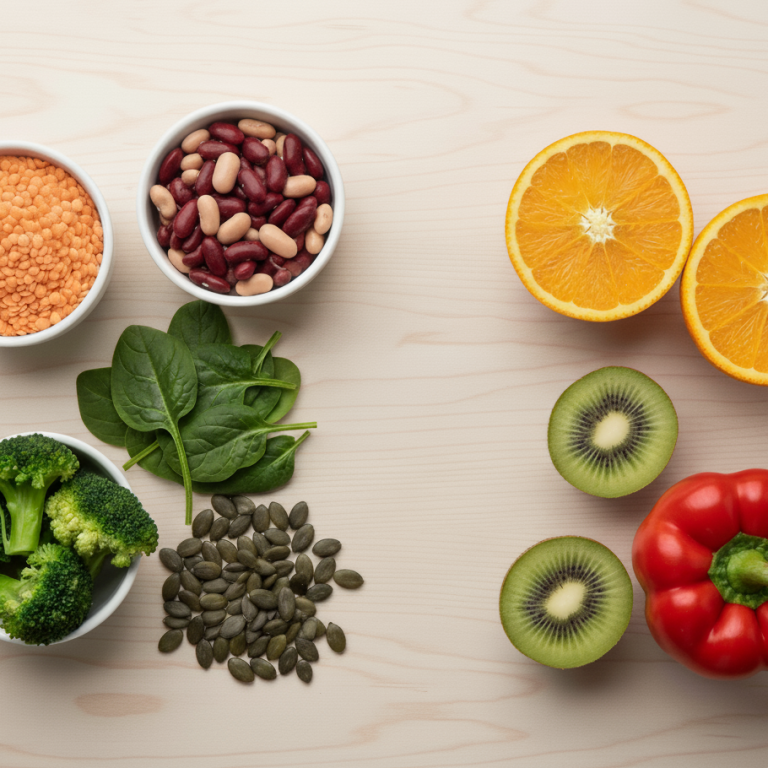 Vejetaryen ve Veganlarda Bitkisel Demirin Emilimi Neden Daha Düşük